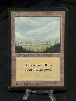 Magic the Gathering Beta Edition Plains (B) Trees ~LP~ MTG - Image 1