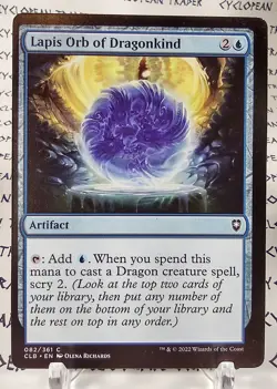 LAPIS ORB OF DRAGONKIND mtg OFFCENTER Error Commander Baldurs Gate Common - Image 1