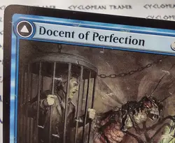 DOCENT OF PERFECTION mtg INK ERROR Innistrad Remastered Rare - Image 3