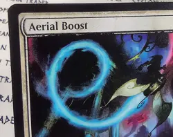 AERIAL BOOST mtg INK ERROR March of The Machine Common - Image 3