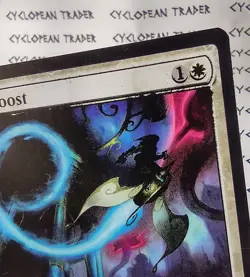 AERIAL BOOST mtg INK ERROR March of The Machine Common - Image 4