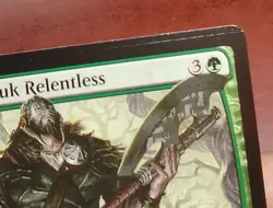 GARRUK RELENTLESS // VEIL-CURSED mtg DAMAGED Innistrad Remastered Mythic - Image 4