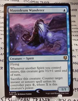 MAUSOLEUM WANDERER mtg Security Stamp ERROR Innistrad Remastered Rare Misprint - Image 1