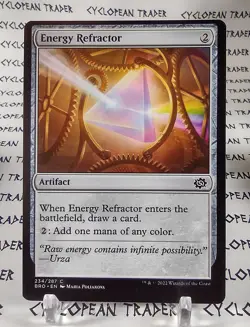 ENERGY REFRACTOR mtg OFFCENTER Error The Brothers War Common - Image 1