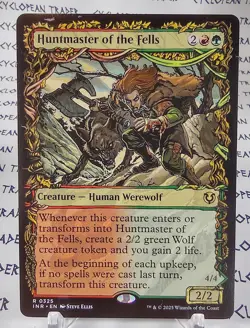 Showcase HUNTMASTER OF THE FELLS mtg INK ERROR Innistrad Remastered Rare - Image 1