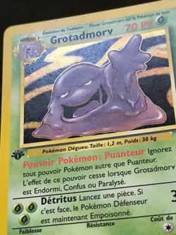 Carte Pokemon Grotadmorv 13/62 Edition 1 Ed 1 Fossile Wizards 1 - Image 4
