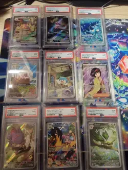 Pokemon Graded PSA 8 & 9 Lot - Image 1