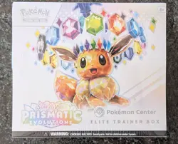 Pokemon Sv8a Prismatic Evolutions ETB Factory Sealed (READ DESCRIPTION) Lot of 2 - Image 3