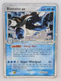 Blastoise ex 104/112 Firered & Leafgreen Holo Rare Pokemon TCG Nintendo - Image 1