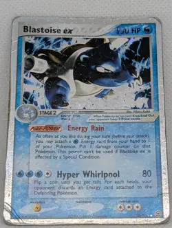 Blastoise ex 104/112 Firered & Leafgreen Holo Rare Pokemon TCG Nintendo - Image 3