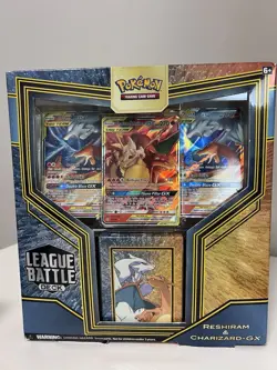 Pokemon TCG League Battle Deck Reshiram & Charizard GX Sealed - Authentic - Image 1