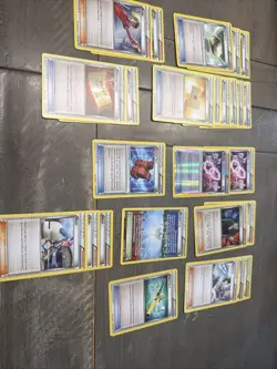 Pokemon Breakthrough Trainer Lot, Rev holo, Float Stone, Mewtwo Spirit Link RH - Image 1