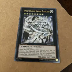 Yugioh Divine Dragon Knight Felgrand - SHSP-EN056 Ultimate Rare - 1st Edition NM - Image 5