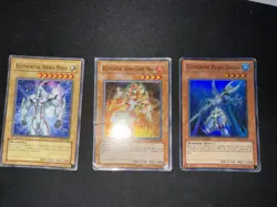 Elemental Hero Yugioh Lot Moderately Played - Image 1