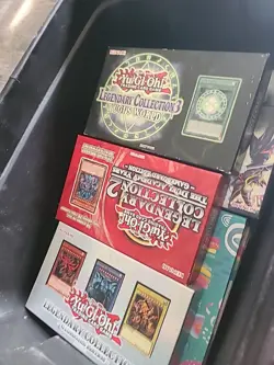 YUGIOH CARDS LOT PLUS COLLECTORS BOXES AND MATTS - Image 3