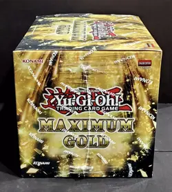 YuGiOh MAXIMUM GOLD - 1st Edition Display Box Factory Sealed - Image 1