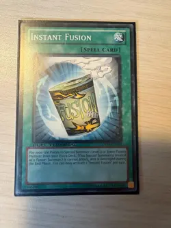INSTANT FUSION - DUEL TERMINAL RARE NM/VLP DT04-EN093 YUGIOH TRACKED - Image 1