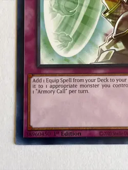 1st Edition Armory Call GRCR-EN060 The Grand Creators Yugioh Regular Rare - Image 5