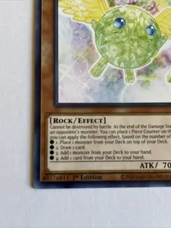 1st Edition Shining Piecephilia BACH-EN-032 Battle of Chaos Yugioh Card - Image 5