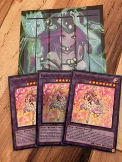 Yugioh 3x Flowering Etoile the Melodious Magnificat LEDE-EN036 Legacy 1st Ed NM - Image 1