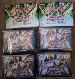 Lot YuGiOh 2x Duelist's Advance Booster Box 4 Packs 4x Alliance Insight NEW 83717868651 - Image 1