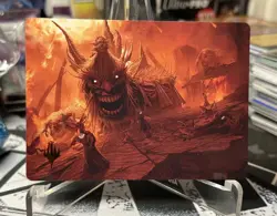 The Final Days  GOLD STAMPED Art Card (06) - MtG Final Fantasy - NM - - Image 1