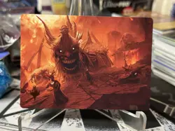 The Final Days  GOLD STAMPED Art Card (06) - MtG Final Fantasy - NM - - Image 10