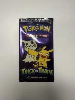 Pokemon 2023 Halloween Trick Or Trade 3 Card Booster Pack Brand New Sealed - Image 1