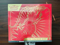 Pokemon Scarlet & Violet Elite Trainer Box SV01 (KORAIDON) RED NEW SEALED - Image 1