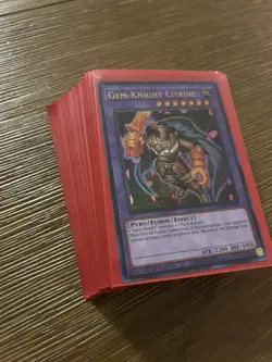 Yu-Gi-Oh! TCG Gem-Knight Citrine Trading Card Deck - Image 1