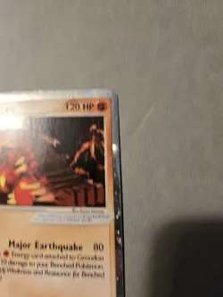 Groudon EX 002 Nintendo Black Star Promo Pokemon Card 2003, 1/2 SWIRL. NM - Image 5