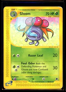 2002 E-Card - Expedition Gloom #78 Non Holo Pokemon Card - Image 1