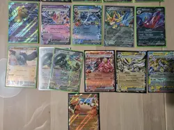 Pokemon TCG 22 Card Full Art Ex Lot! 22 Cards Mewtwo Ex Gyarados Ex Hop's Zacian - Image 3
