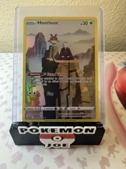 Hoothoot & Sage TG12/TG30 Astral Radiance NM Ultra Rare Pokemon Card - Image 1