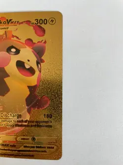 Morpeko Vmax Premium Gold Foil Fan Art Textured Collector Pokemon Card 080/202 - Image 5