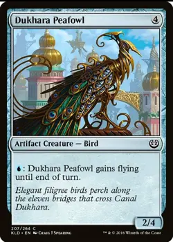 X 1 Dukhara Peafowl NM Modern Horizons 207 MTG Magic The Gathering - Image 1