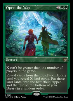 Open the Way (Foil Etched) March of the Machine: The Aftermath - Near Mint Foil - Image 1