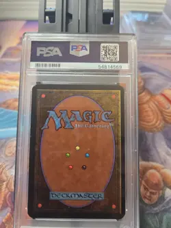 Island MTG Magic the Gathering Alpha PSA 8 Vintage Old School Collectible - Image 2