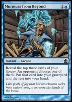 Murmurs from Beyond - Light Play MTG Commander - Image 1