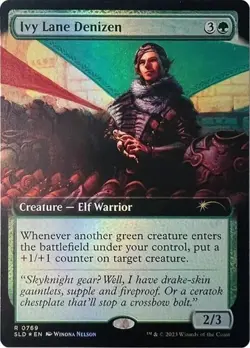Ivy Lane Denizen - Foil Extended Art SLD NM MTG - Image 1