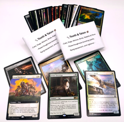 Tooth & Talon - 40-Card MTG Bundle (Green / Red / White) Dogs, Cats and more - Image 1