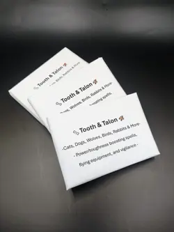 Tooth & Talon - 40-Card MTG Bundle (Green / Red / White) Dogs, Cats and more - Image 2