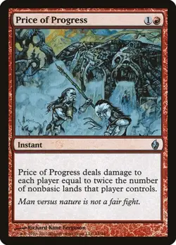 Price of Progress - Foil Premium Deck Series: Fire and Lightning LP MTG - Image 1