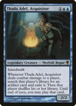 Thada Adel, Acquisitor Worldwake MP MTG - Image 1