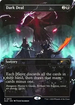 Dark Deal - Rainbow Foil Extended Art SLD NM MTG - Image 1