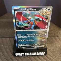 Roaring Moon Holo Rare - 109/162 - Temporal Forces Pokemon 2024 - Image 1