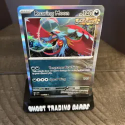 Roaring Moon Holo Rare - 109/162 - Temporal Forces Pokemon 2024 - Image 2