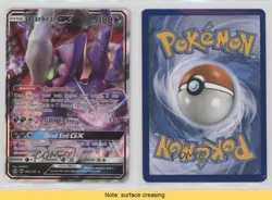 Darkrai GX Pokemon Sun & Moon Burning Shadows #88a READ 08j3 - Image 3