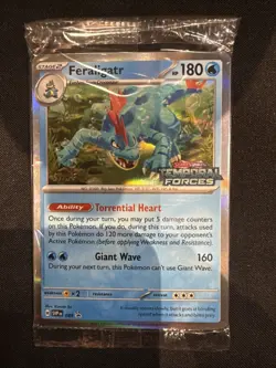 Pokemon Temporal Forces Staff Promo Pack Sealed - Image 1