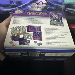 Pokemon TCG Scarlet Violet base miraidon Pokemon Center Elite Trainer Box ETB - Image 2